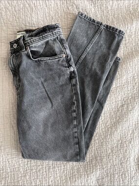 We the Free Xena Straight Slim Jeans Black/Gray Washed Jeans like new 27S